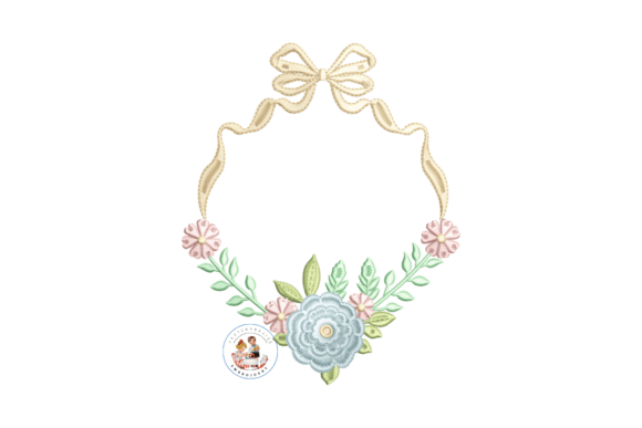 Floral Monogram Frame: A Designer’s Take