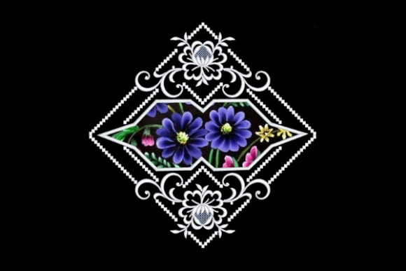 Flowers Satin Applique Quilt Block Review