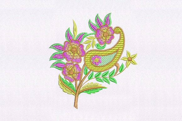 Fuchsia Quilt Flowers Design Review