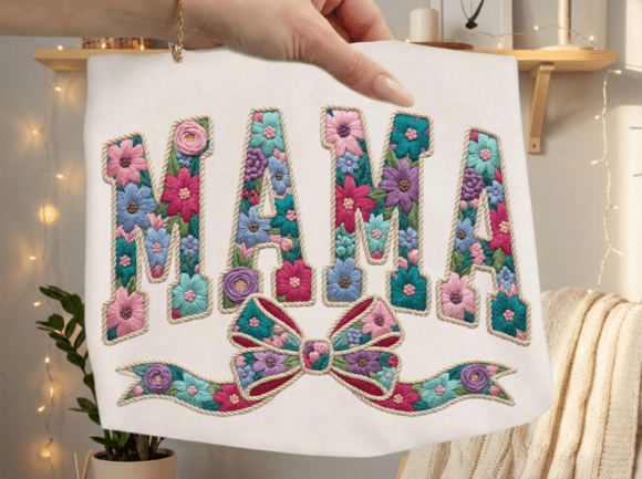 MAMA Floral Mama Faux Embroidery Review