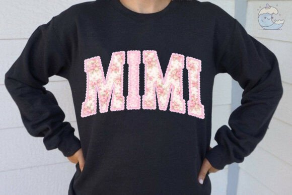 Mimi Floral Faux Embroidery PNG Design Review