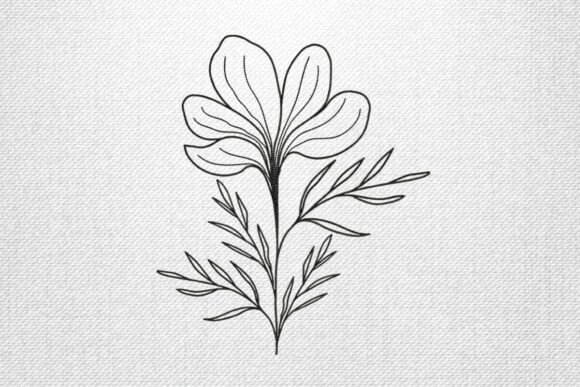 Minimal Floral Outline Review
