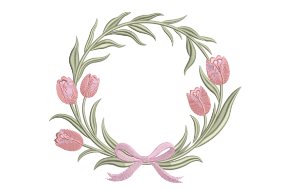 Spring Tulip Wreath Review